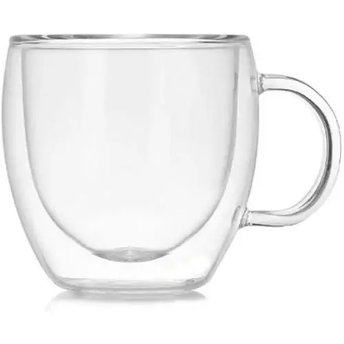 Mug en verre double paroi PM