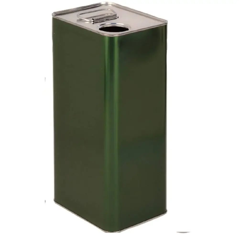 Bidon métallique pour huile avec bouchon 5L