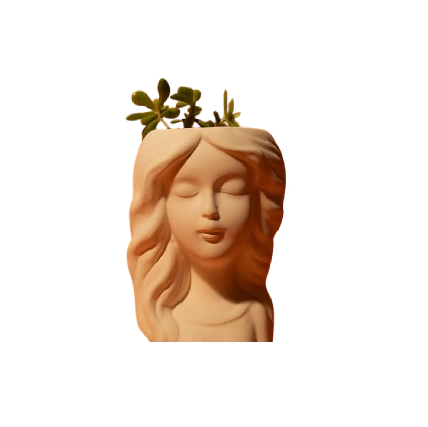 Pot en Béton Femme – Élégance et Douceur Naturelle