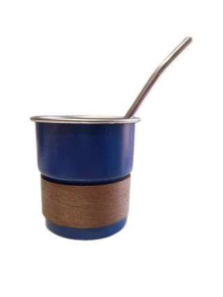 Gobelet Isotherme avec Paille Inox