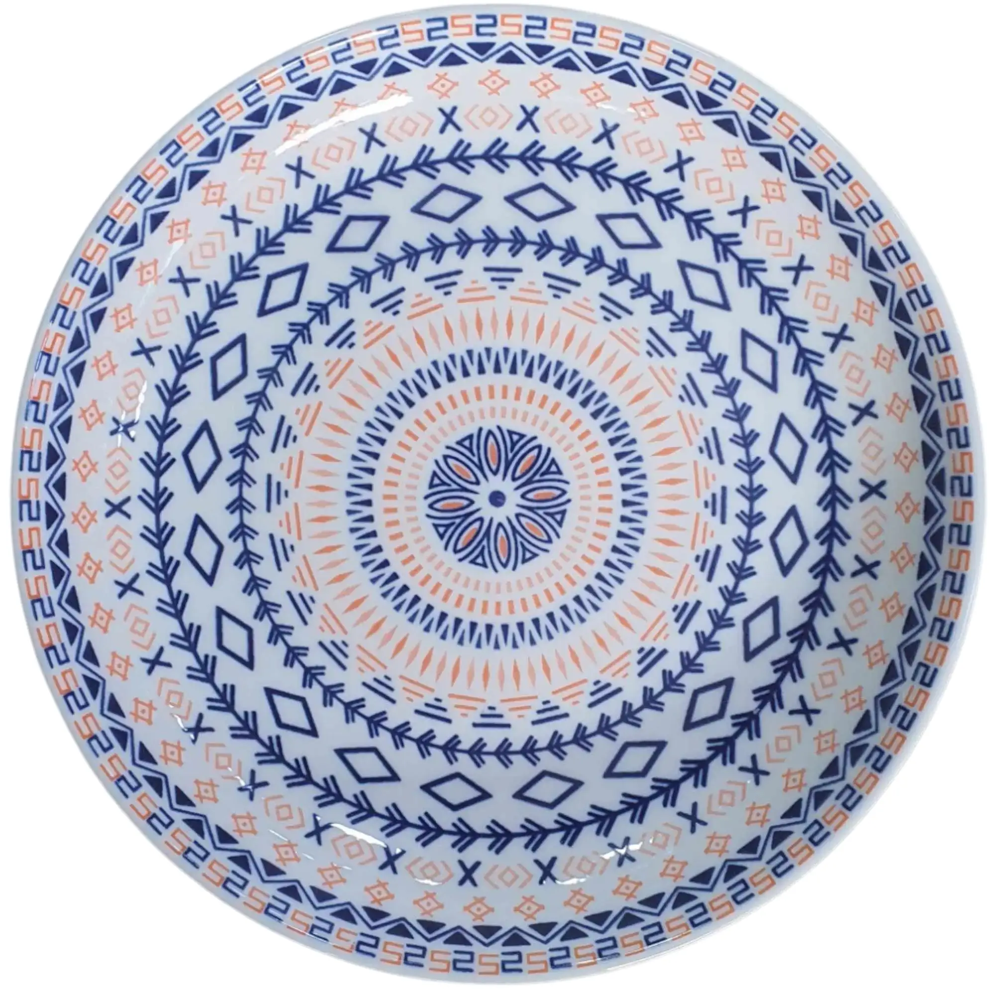 Assiette plat decoré