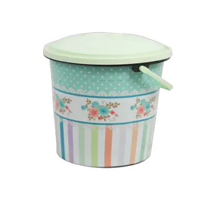 Poubelle de cuisine décoré