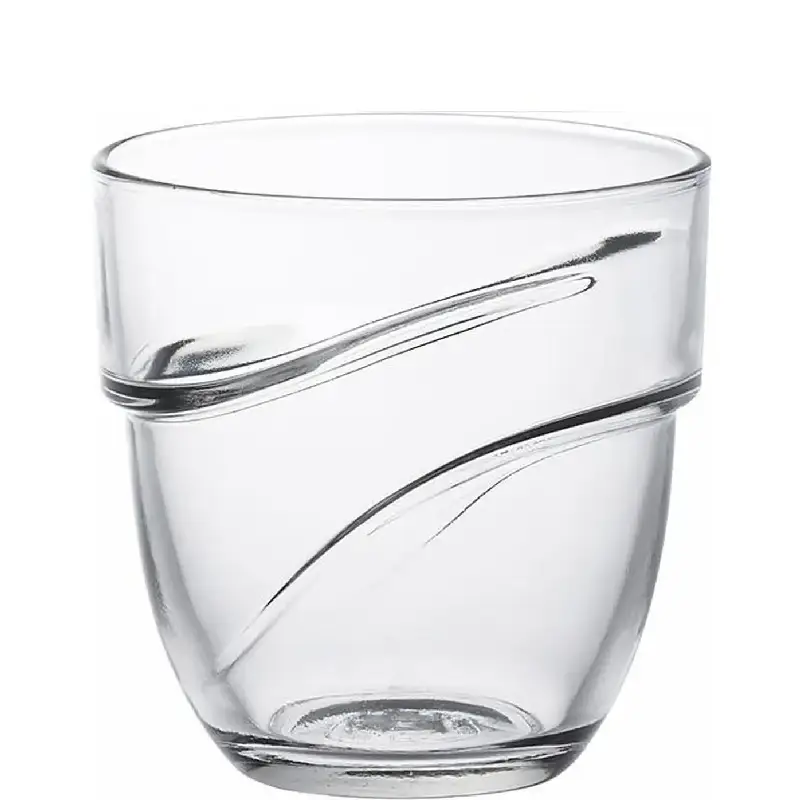 Lot de 6 verres d'eau -WAVE